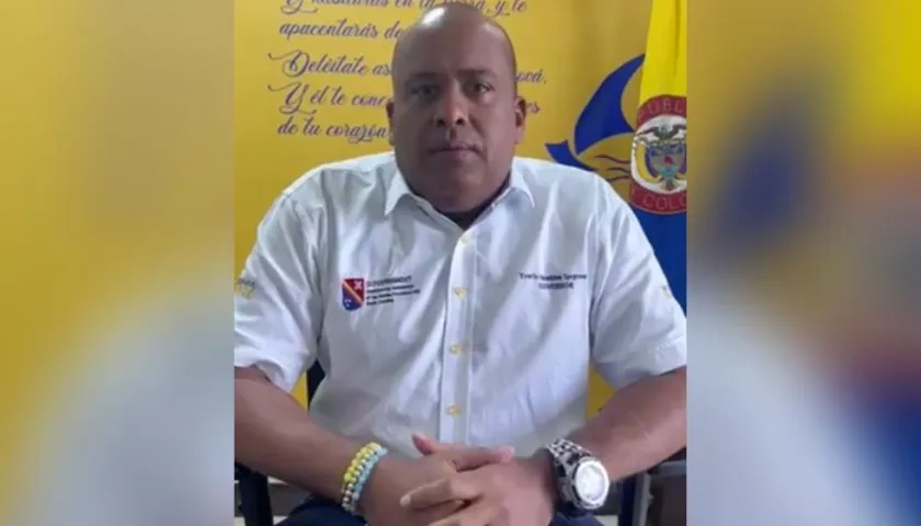 El Gobernador de San Andrés, Everth Hawkins Sjogreen