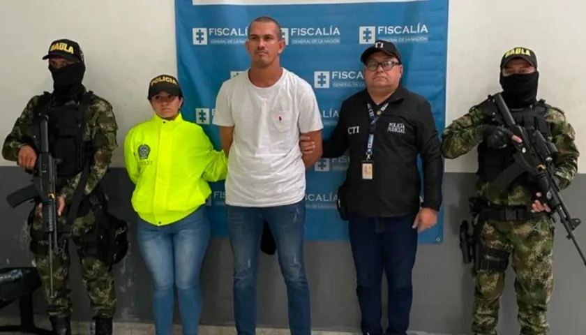 Brayan Carrillo Mieles, alias 'Salchichón'.