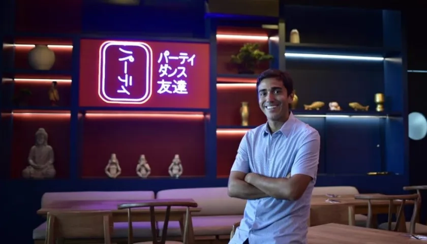 Andy Martelo, propietario de Ganbei.