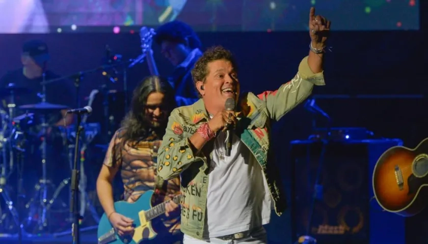 El cantante colombiano Carlos Vives
