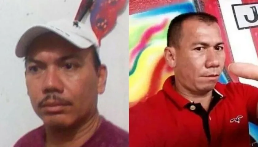 Eliécer y Orinzon Guerrero González.