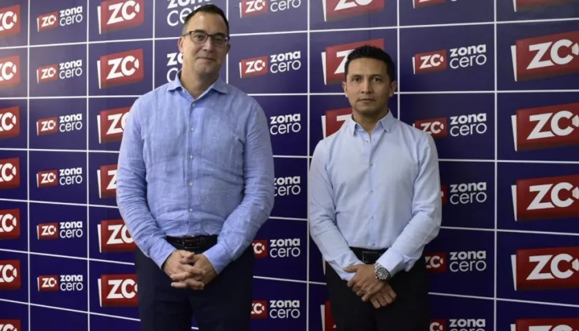 Ignacio Muñoz y Roger Cachope, de la Fundación Factor-H