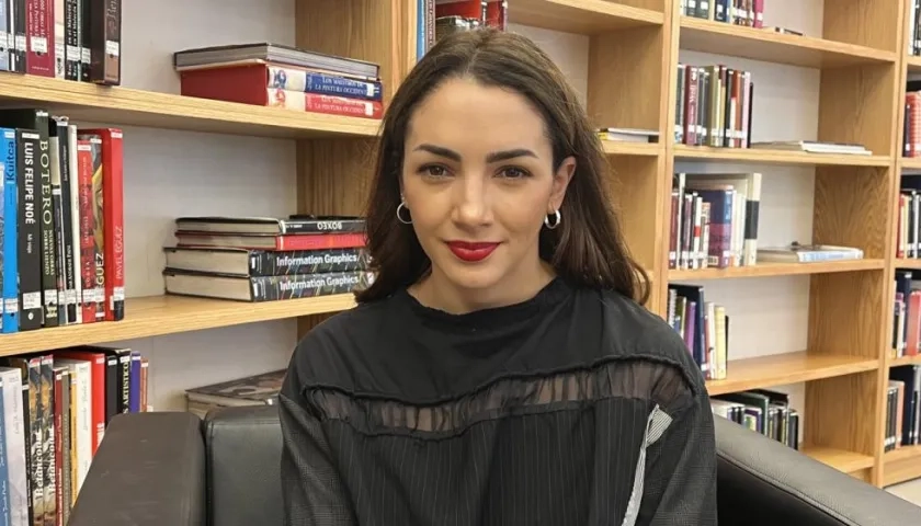 La actriz argentina Thelma Fardin.