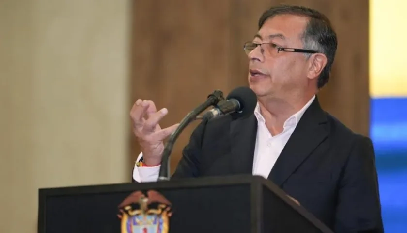 El Presidente de la República, Gustavo Petro.