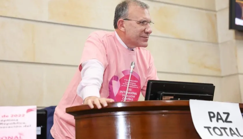 El presidente del Congreso, Roy Barreras.