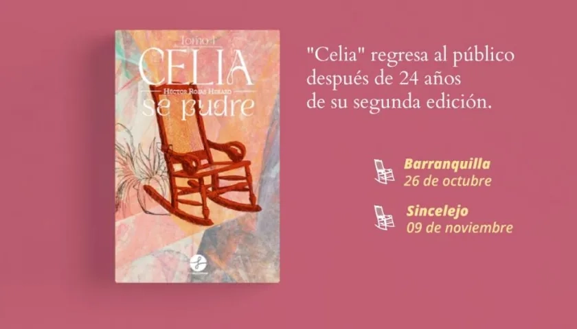 Afiche promocional del libro. 