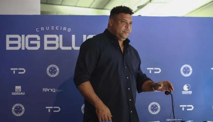 Ronaldo Nazario, exjugador brasileño. 