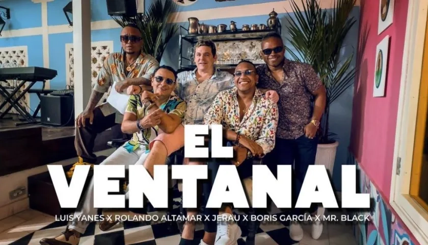 Mr. Black, Jerau, Luismi Yanes, Rolando Altamar y Boris García.