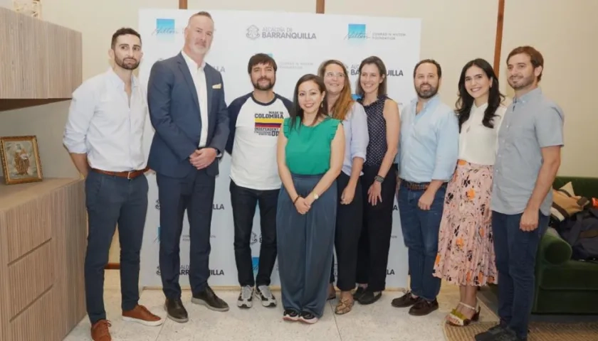 Encuentro de la administración distrital con la Fundación Hilton.