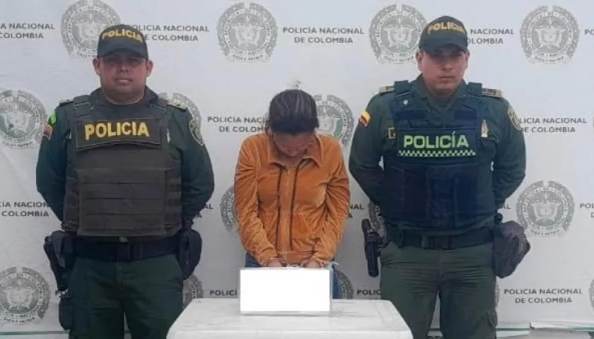 Yarelis Vanesa Pájaro Tapias, capturada