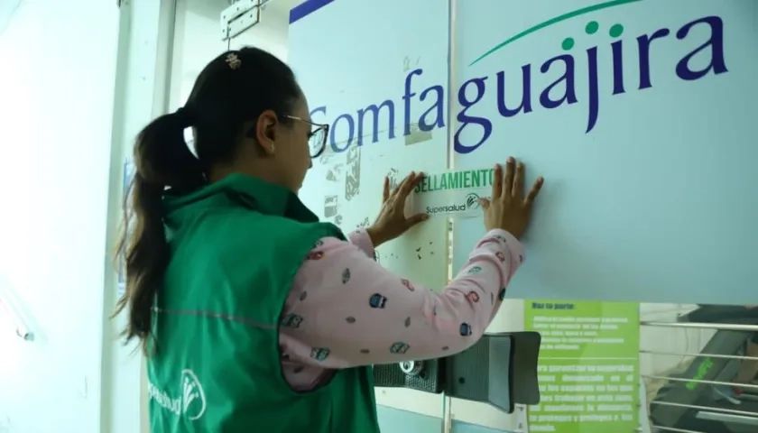 Sellan sede de Comfaguajira