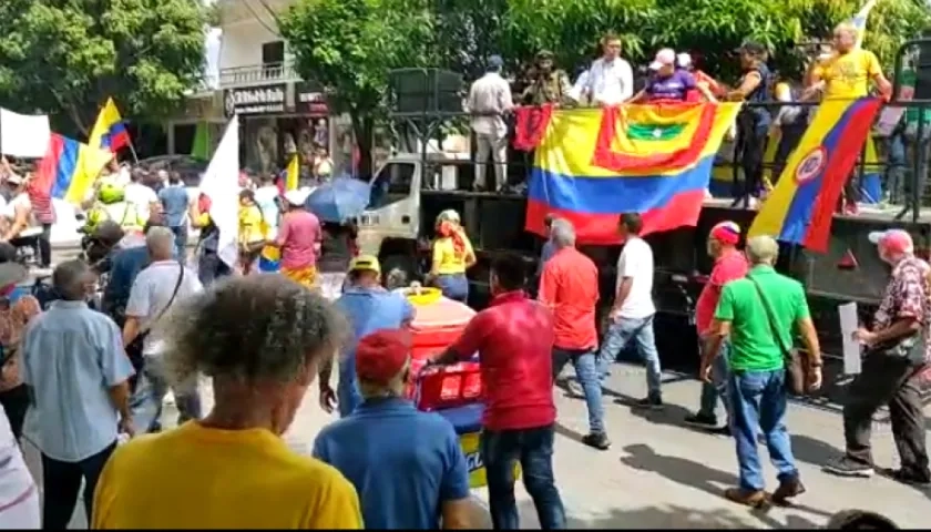 Marcha contra Air-e en septiembre