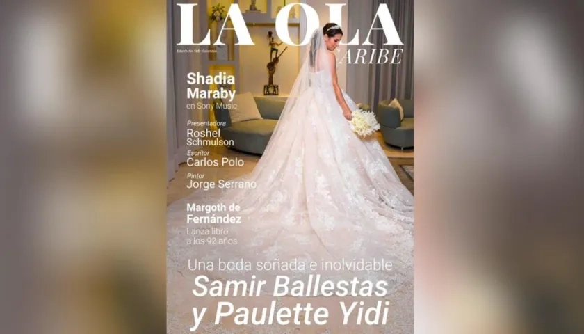 La portada de la más reciente edición de la revista la Ola Caribe