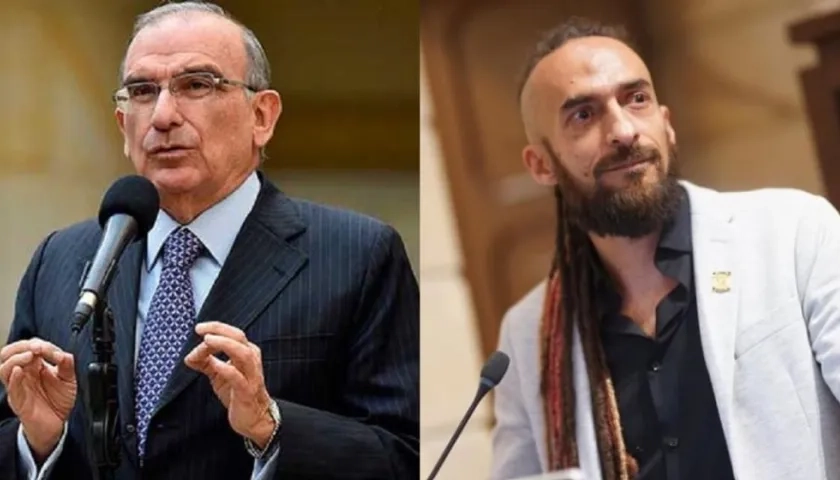 Humberto De la Calle y Néstor Carvalho.