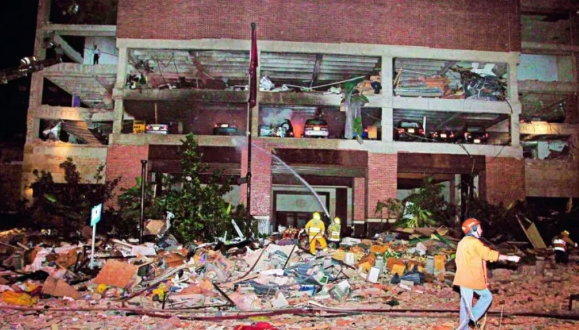 Noche del atentado a club El Nogal.