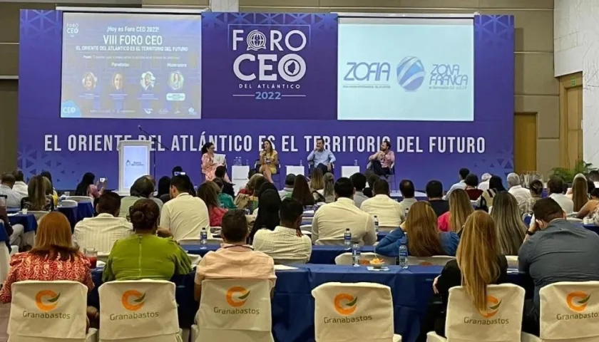 VIII Foro CEO 2022 que se cumple en Barranquilla.