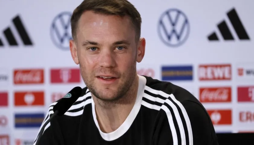 Manuel Neuer, portero y capitán de la selección alemana