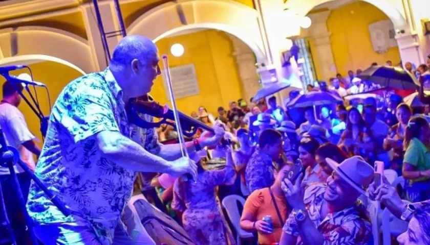 'Salsa a la plaza', uno de los eventos que más visitantes atrajo en las fiestas novembrinas.