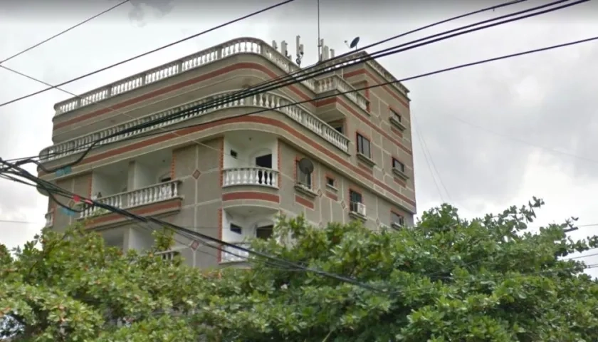 La edificación que deberá ser demolida.