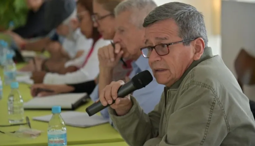 ¨Pablo Beltrán", negociador del ELN.