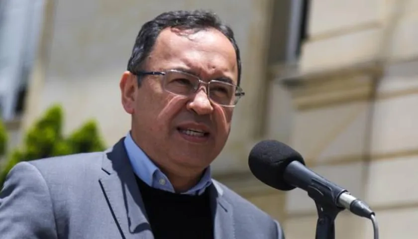 Alfonso Prada, Ministro del Interior.