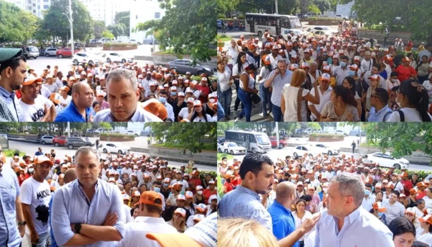 Imágenes de lo sucedido.