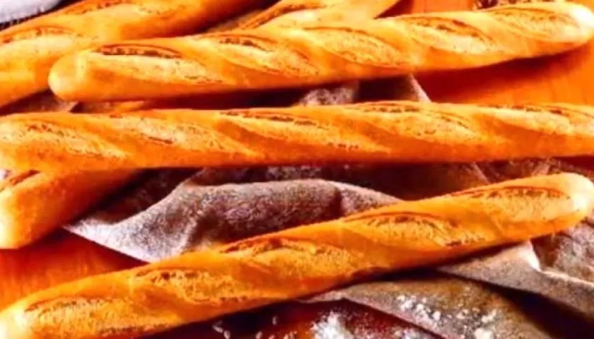 La deliciosa 'baguette'.