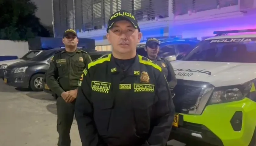 Teniente Coronel Oscar Olarte. 