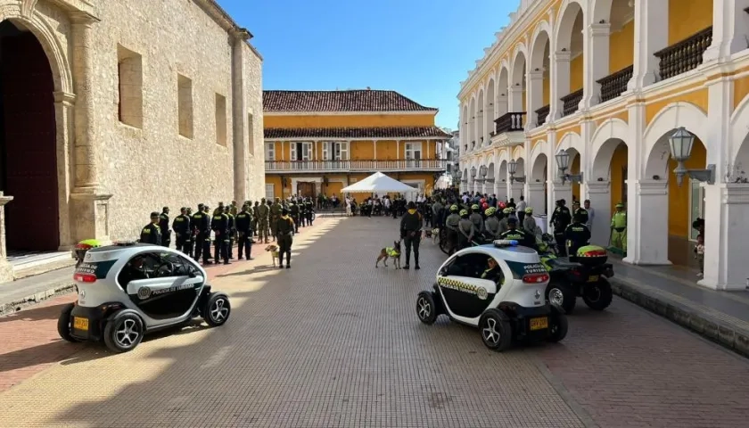 Presentación del 'Plan Navidad' en Cartagena.