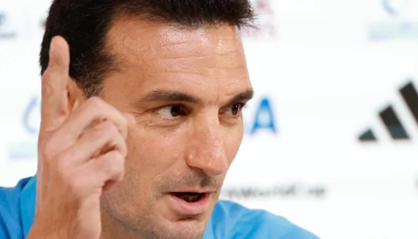 El seleccionador de Argentina, Lionel Scaloni.