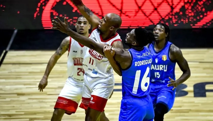 Acción del partido.