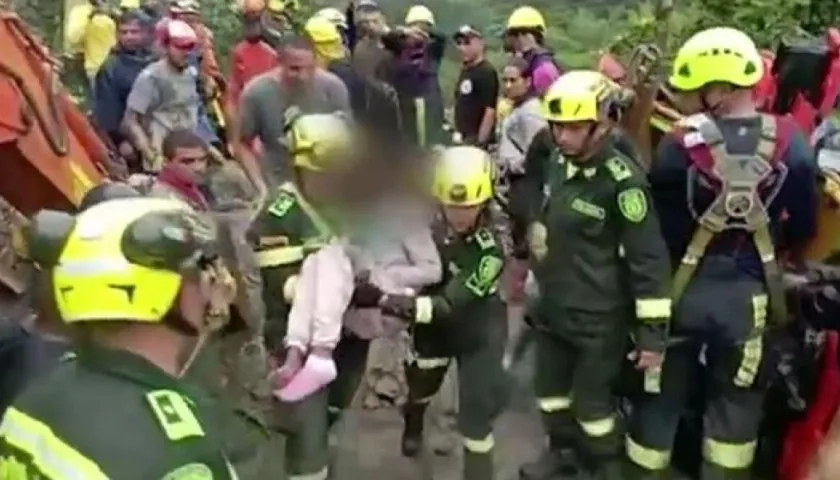 Rescate de menor