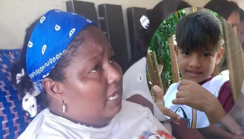 Aracelis Orozco, abuela del menor fallecido. Foto cedida por familiares.