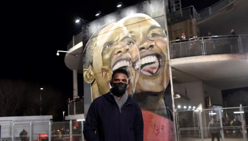 Samuel Eto'o, presidente de la Federación Camerunesa de Fútbol.