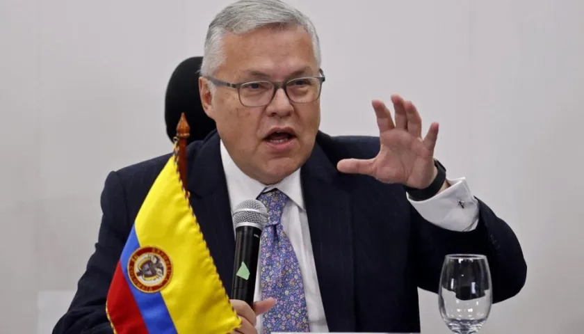 El ministro de Justicia, Néstor Osuna.