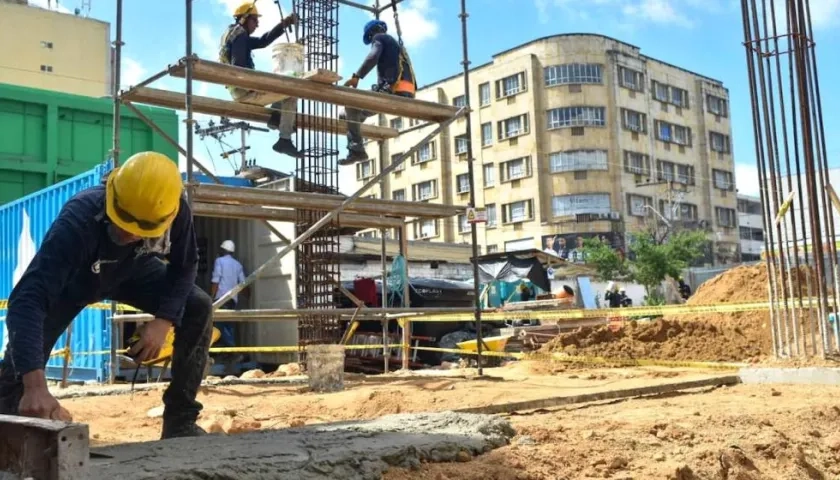 Avance de obras en el Mercado Sredni.
