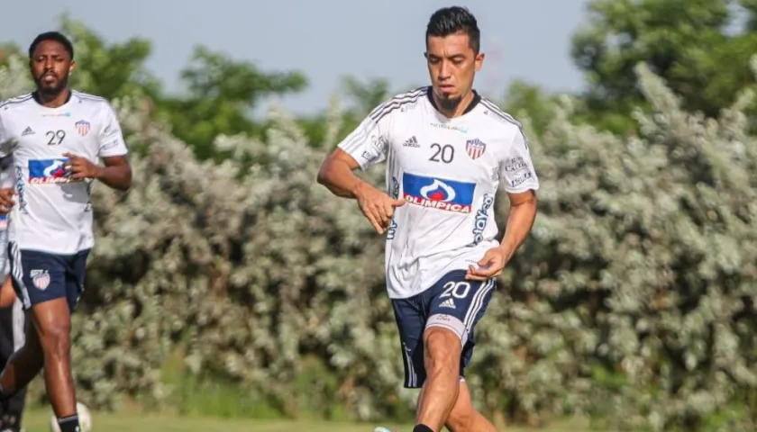 Fernando Uribe marcó cinco goles en su paso por Junior. 