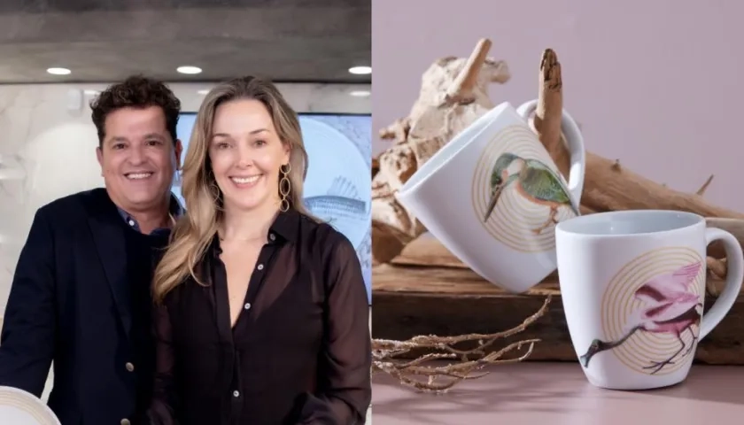 Carlos Vives y Claudia Elena Vásquez.