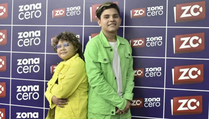 El dúo Champeta Kids.