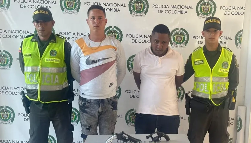 Capturados por la Policía.