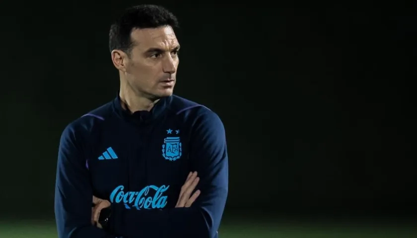Lionel Scaloni busca el tercer título mundial para Argentina.