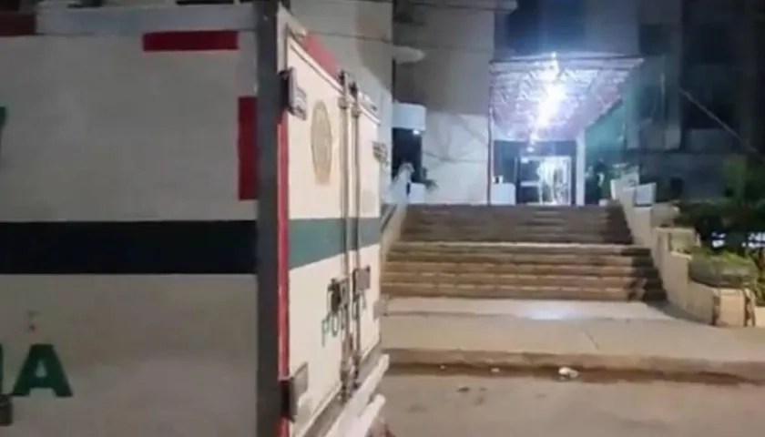 Condominio de El Rodadero donde se registró la tragedia