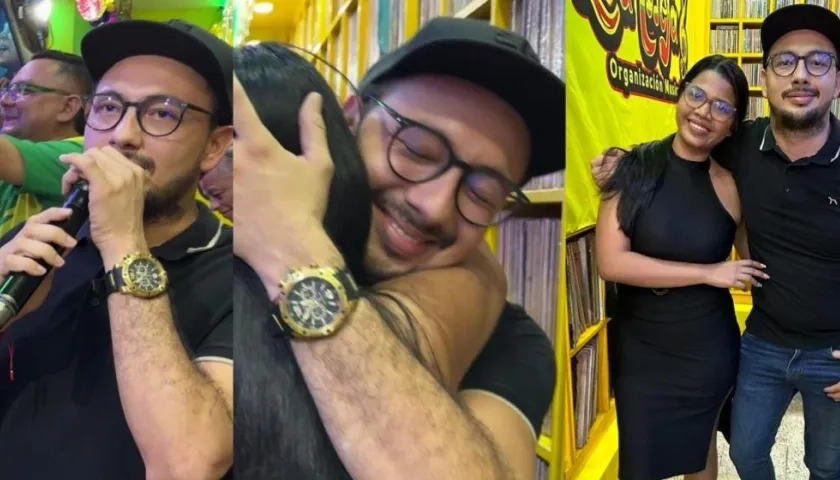 Fabricio Puche y Ana Navarro.