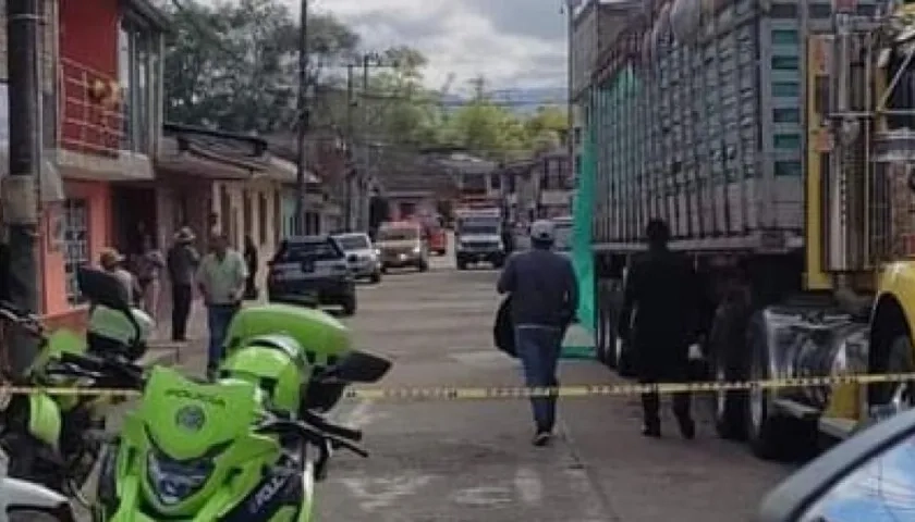 Lugar de los hechos.