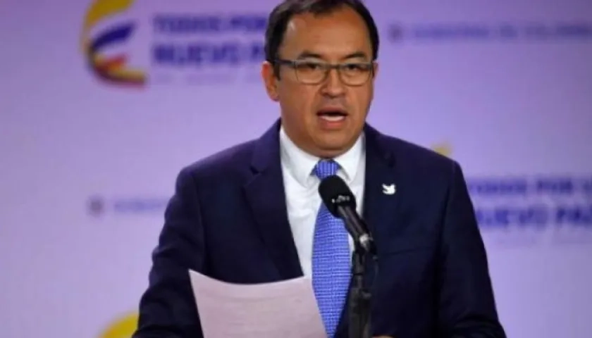 Ministro del Interior, Alfonso Prada.