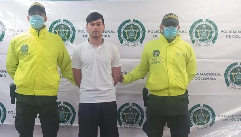 José Luis Polo tras ser recapturado este martes. 