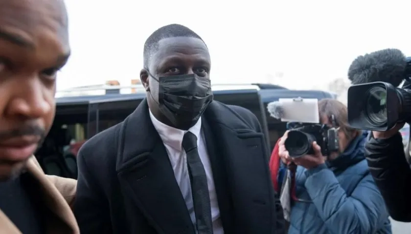 Benjamín Mendy, jugador del Manchester City. 