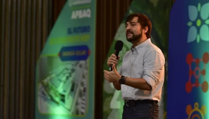 El Alcalde de Barranquilla, Jaime Pumarejo.