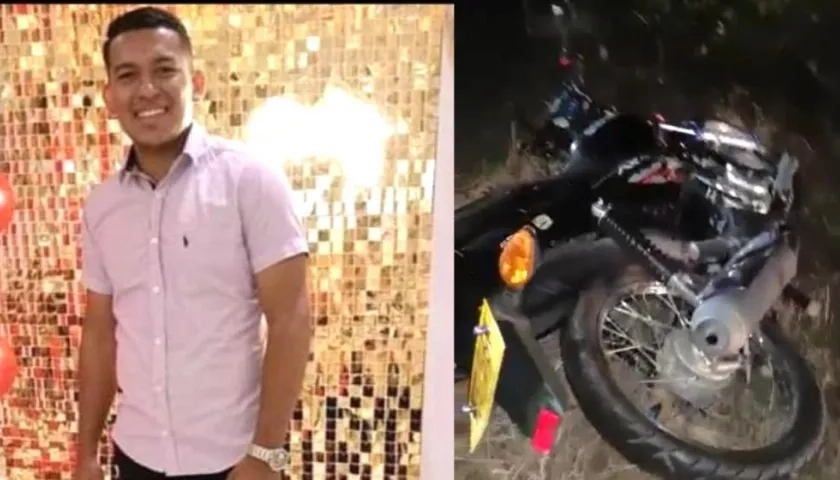 Hendryck  Adolfo Reyes Truyol, la víctima del accidente.