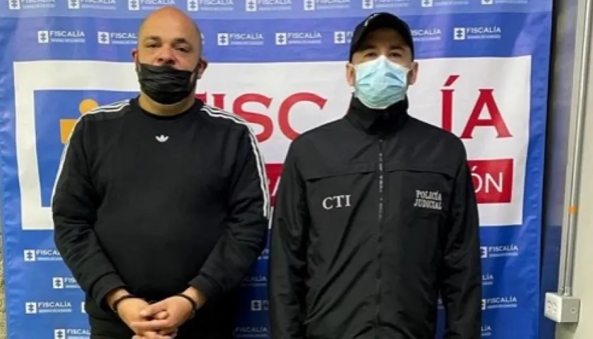 Albert Pinchassow Rodríguez, el capturado.